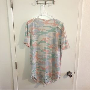 Pastel camo top